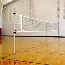 ভলিবল খেলার নেট ও পোল । ভলিবল খেলার দুই নম্বর আইন । খেলাধুলার আইন
