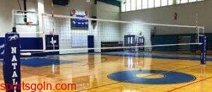 ভলিবল খেলার নেট ও পোল । ভলিবল খেলার দুই নম্বর আইন । খেলাধুলার আইন