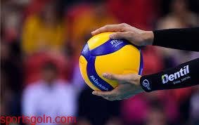 ভলিবল খেলার বল । ভলিবল খেলার তিন নম্বর আইন । খেলাধুলার আইন 2 ভলিবল খেলার বল । তিন নম্বর আইন