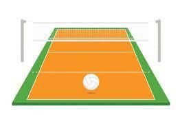 ভলিবল খেলার মাঠ । এক নম্বর আইন