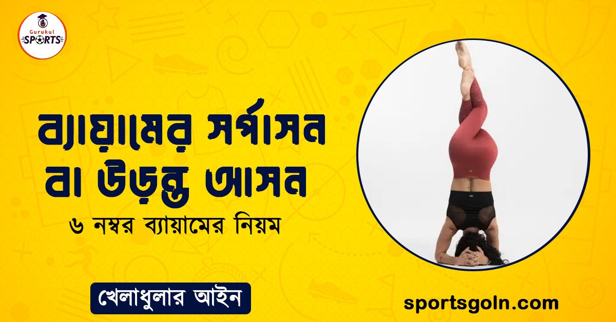 ব্যায়ামের সর্পাসন বা উড়ন্ত আসন