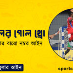হ্যান্ডবলের গোল থ্রো