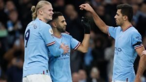 অ্যাস্টন ভিলাকে ৩-১ গোলে হারিয়েছে ম্যানসিটি 