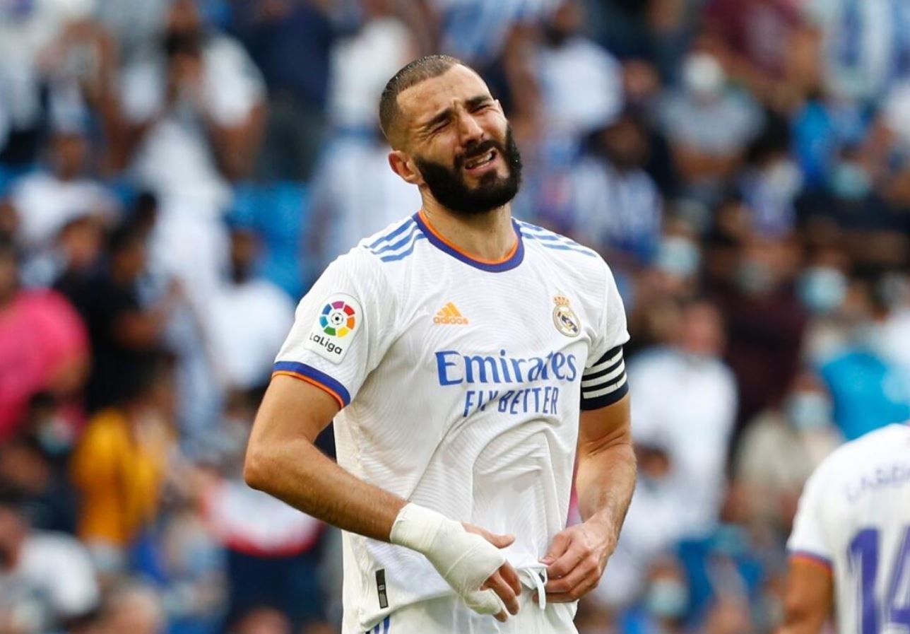 ইনজুরিতে বেনজেমা 1 লা লিগার টপ ফাইভে বেনজেমা