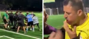 রেফারি হাসপাতালে দর্শকের ঘুষিতে 