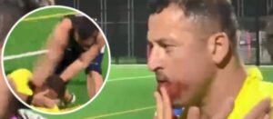 রেফারি হাসপাতালে দর্শকের ঘুষিতে 