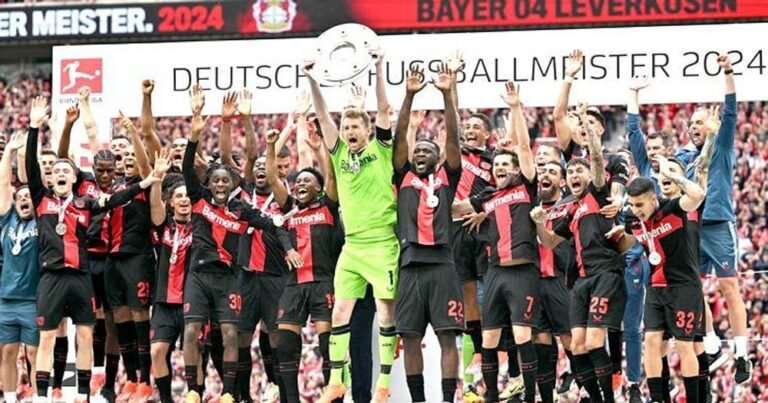 বুন্দেসলিগায় প্রথম ক্লাব হিসেবে অপরাজিত থাকার রেকর্ড লেভারকুসেনের