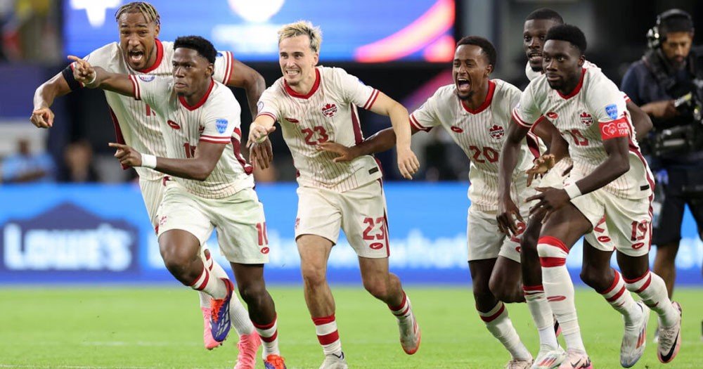 ইতিহাস গড়ে কোপার সেমিফাইনালে কানাডা