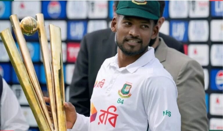 লিটন ও মিরাজকে ছাড়িয়ে আবারও টেস্ট অধিনায়ক শান্ত