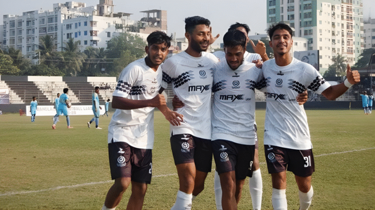Mohammadan Shock Abahani in Thrilling 5 Goal Clash মোহামেডান চমক, আবাহনীকে ৫ গোলের রোমাঞ্চে হারাল সাদা-কালোরা