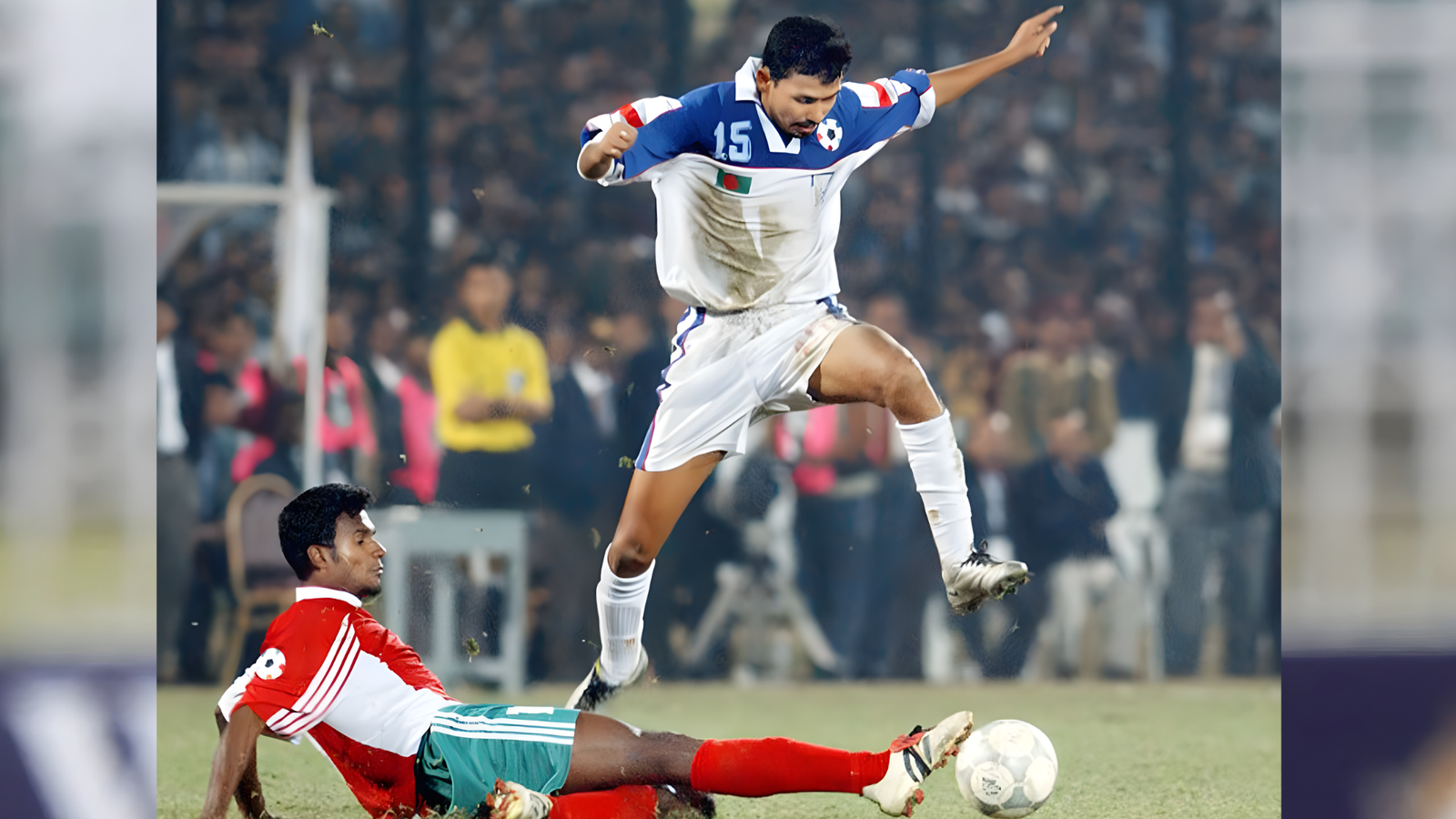 Motiur Rahman Munnas Miracle Strike The Night Bangladeshi Football Touched the Sky “২২ বছর আগে ভারতের বিপক্ষে গোল্ডেন গোল—যে ম্যাচ আজও শিহরণ জাগায়!”