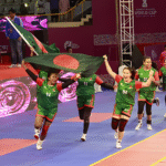 থাইল্যান্ডকে হারিয়ে সেমিফাইনালে বাংলাদেশ—উৎসবে মাতল মিরপুর ইতিহাস রচনা! প্রথমবার কাবাডি বিশ্বকাপে বাংলাদেশের মেয়েদের নিশ্চিত ব্রোঞ্জ