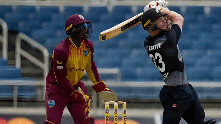 শেষ ৩ ওভারে ৩৭ রান তুলেও হারের লজ্জা—কীভাবে ম্যাচ হাতছাড়া করল ওয়েস্ট ইন্ডিজ 1 ড্যারিল মিচেলের সেঞ্চুরিতে কেঁপে উঠল ক্যারিবীয়রা—হতবাক পরাজয় ক্রাইস্টচার্চে!