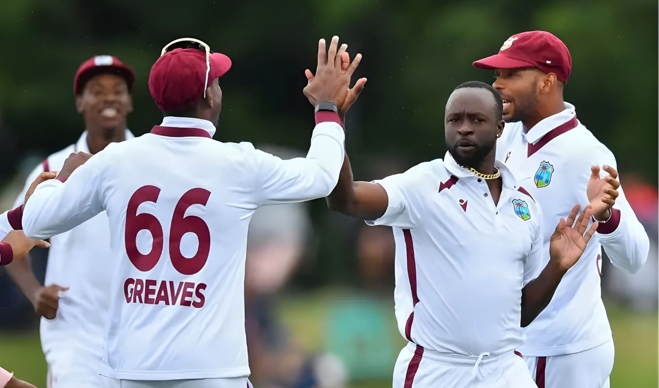 ক্রাইস্টচার্চে সবুজ উইকেটে ক্যারিবীয়দের আধিপত্য