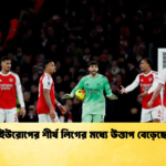 ইউরোপের শীর্ষ লিগের মধ্যে উত্তাপ বেড়েছে ইউরোপের শীর্ষ লিগের মধ্যে উত্তাপ বেড়েছে