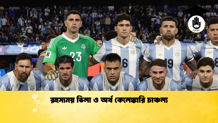 রহস্যময় ভিলা ও অর্থ কেলেঙ্কারি চাঞ্চল্য