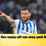 প্রিমিয়ার লিগে সবচেয়ে বেশি ম্যাচ খেলার রেকর্ড মিলনারের প্রিমিয়ার লিগে সবচেয়ে বেশি ম্যাচ খেলার রেকর্ড মিলনারের