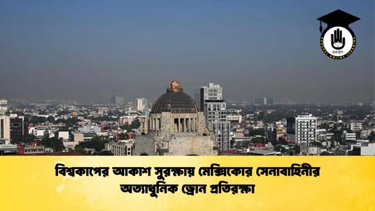 বিশ্বকাপের আকাশ সুরক্ষায় মেক্সিকোর সেনাবাহিনীর অত্যাধুনিক ড্রোন প্রতিরক্ষা বিশ্বকাপের আকাশ সুরক্ষায় মেক্সিকোর সেনাবাহিনীর অত্যাধুনিক ড্রোন প্রতিরক্ষা