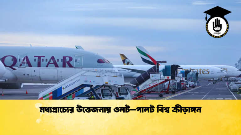 মধ্যপ্রাচ্যের উত্তেজনায় ওলট–পালট বিশ্ব ক্রীড়াঙ্গন মধ্যপ্রাচ্যের উত্তেজনায় ওলট–পালট বিশ্ব ক্রীড়াঙ্গন