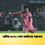 মেসির ১০০০ গোল অর্জনের সম্ভাবনা মেসির ১০০০ গোল অর্জনের সম্ভাবনা