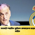 রেফারিং সংকটে স্প্যানিশ ফুটবল ফেডারেশন ছাড়ল রিয়াল মাদ্রিদ রেফারিং সংকটে স্প্যানিশ ফুটবল ফেডারেশন ছাড়ল রিয়াল মাদ্রিদ