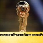বিশ্বকাপ দেখার অনিশ্চয়তায় উদ্বেগে বাংলাদেশি দর্শক 1 বিশ্বকাপ দেখার অনিশ্চয়তায় উদ্বেগে বাংলাদেশি দর্শক