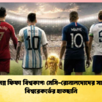 আসন্ন ফিফা বিশ্বকাপ মেসি রোনালদোদের সামনে বিশ্বরেকর্ডের হাতছানি 1 আসন্ন ফিফা বিশ্বকাপ: মেসি-রোনালদোদের সামনে বিশ্বরেকর্ডের হাতছানি