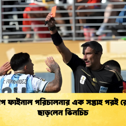 বিশ্বকাপ ফাইনাল পরিচালনার এক সপ্তাহ পরই রেফারিং ছাড়লেন ভিনচিচ 1 বিশ্বকাপ ফাইনাল পরিচালনার এক সপ্তাহ পরই রেফারিং ছাড়লেন ভিনচিচ