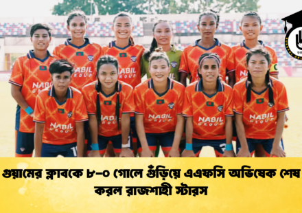গুয়ামের ক্লাবকে ৮-০ গোলে গুঁড়িয়ে এএফসি অভিষেক শেষ করল রাজশাহী স্টারস (2)