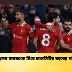 লিভারপুলের তারকাকে নিয়ে ম্যানসিটির বড়সড় পরিকল্পনা