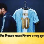 মেসির বিদায়ের ম্যাচের দিনক্ষণ ও ভেন্যু চূড়ান্ত